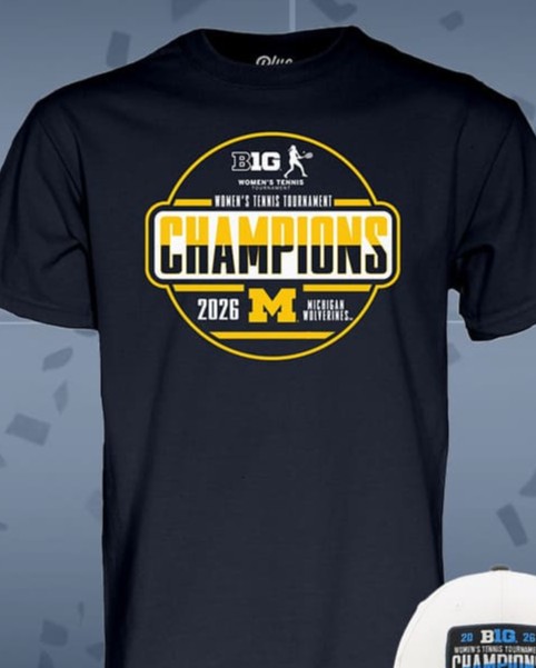 Michigan Wolverines Big Ten Women’s Tennis Champions 2026