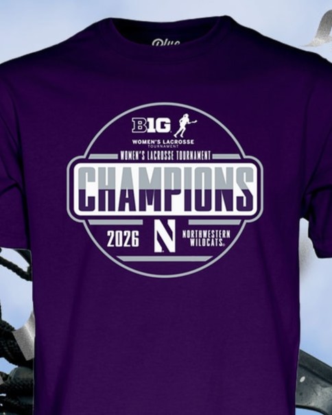 Northwestern Wildcats Big Ten Women’s Lacrosse Champions 2026
