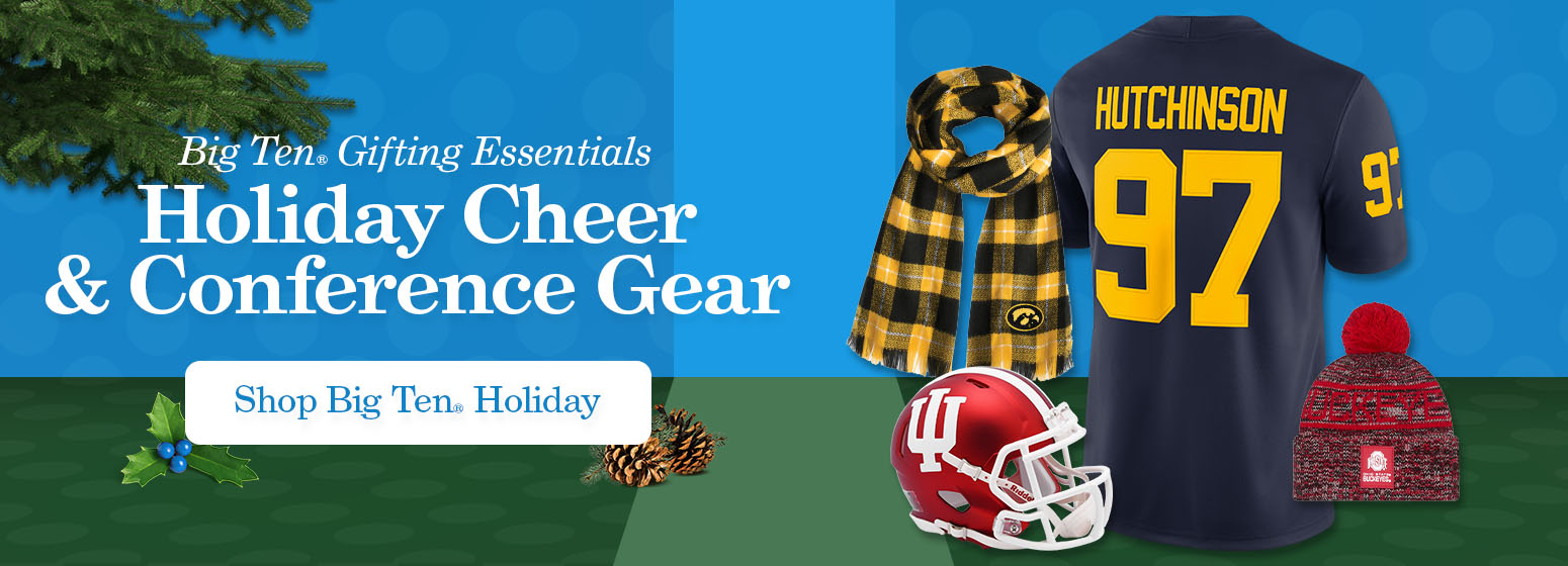 Big Ten Gifting Essentials Holiday Cheer & Conference Gear | Shop Big Ten Holiday