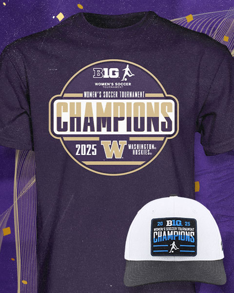 Big 10 Washington Women's Soccer Champions | Shop Now