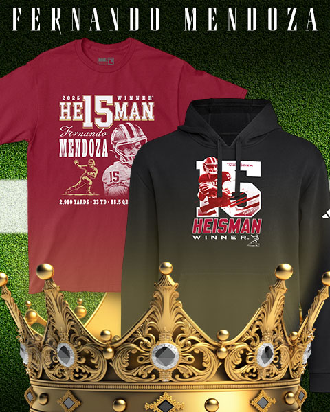 2025 Heisman Trophy Winner Fernando Mendoza | Shop Now