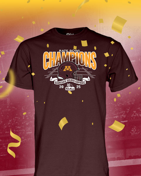 Shop Minnesota Golden Gophers Rate Bowl Championship Gear