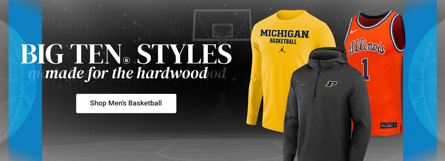 Big Ten Styles Made For The Hardwood | Shop Men's Basketball