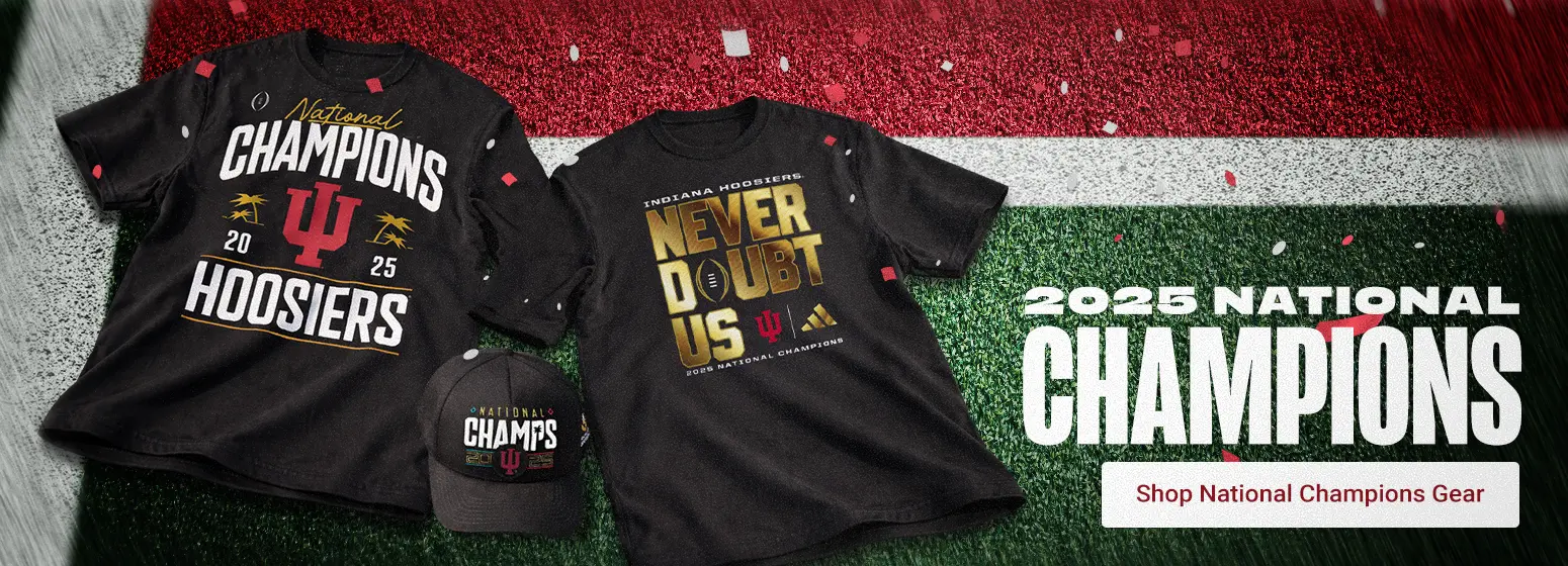Shop Indiana Hoosiers Football National Championship Gear.
