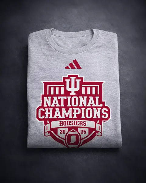 Shop Indiana Hoosiers 2025 Football National Championship Adidas Gear