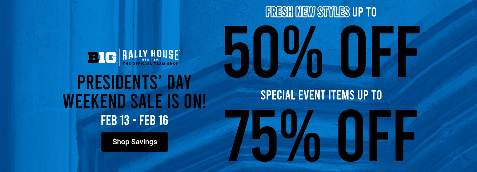 Presidents Day Weekend Sale Is On Feb 13 - Feb 16 Fresh New Styles Up To 50% Off | Special Event Items up To 75% off | Shop Savings