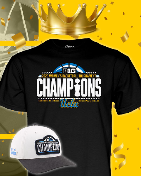 Shop UCLA Big 10 Women's Basketball Champions Gear