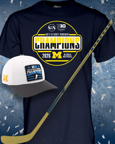 Michigan Wolverines 2026 Big Ten Men’s Ice Hockey Tournament Champions