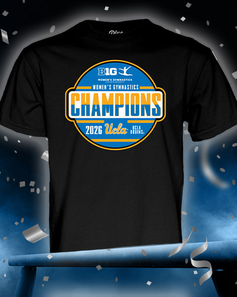 UCLA Bruins Big Ten Women's Gymnastics Tournament Champions 2026