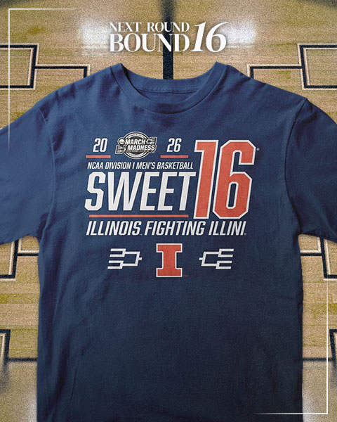 Illinois Fighting Illini NCAA Mens Basketball Sweet 16 2026