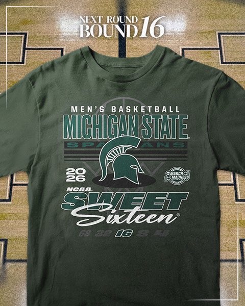 Michigan State Spartans NCAA Mens Basketball Sweet 16 2026