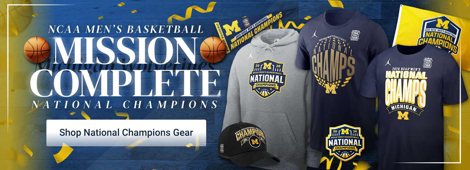 NCAA Men's Basketball Mission Complete National Champions | Shop National Champions Gear