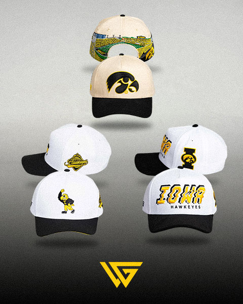 Shop Iowa Hawkeyes Woodn Grail Hats