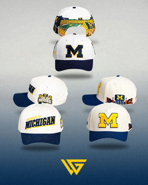 Shop Michigan Wolverines Woodn Grail Hats