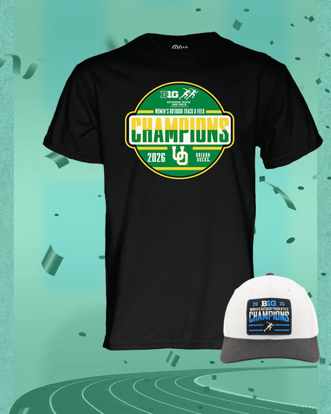 Oregon Ducks Big Ten Women's Track Champions 2026