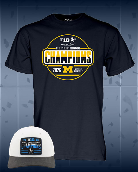 Michigan Wolverines Big Ten Women’s Tennis Champions 2026