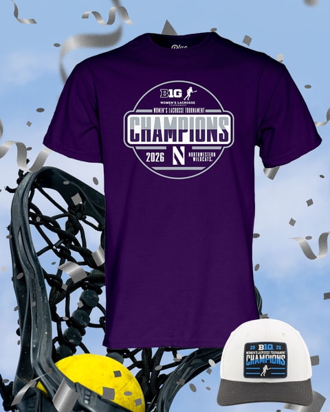 Northwestern Wildcats Big Ten Women’s Lacrosse Champions 2026
