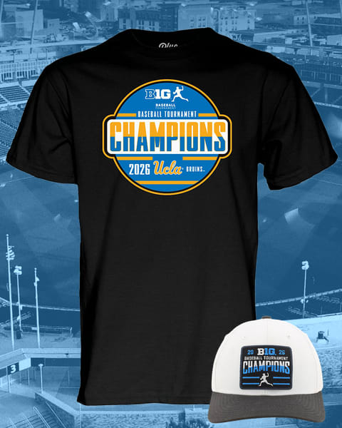 UCLA Bruins Big 10 Baseball Tournament Champions 2026