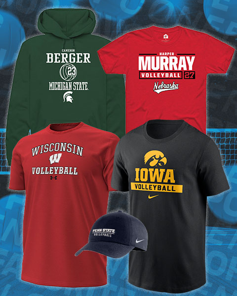 Shop Big 10 Volleyball